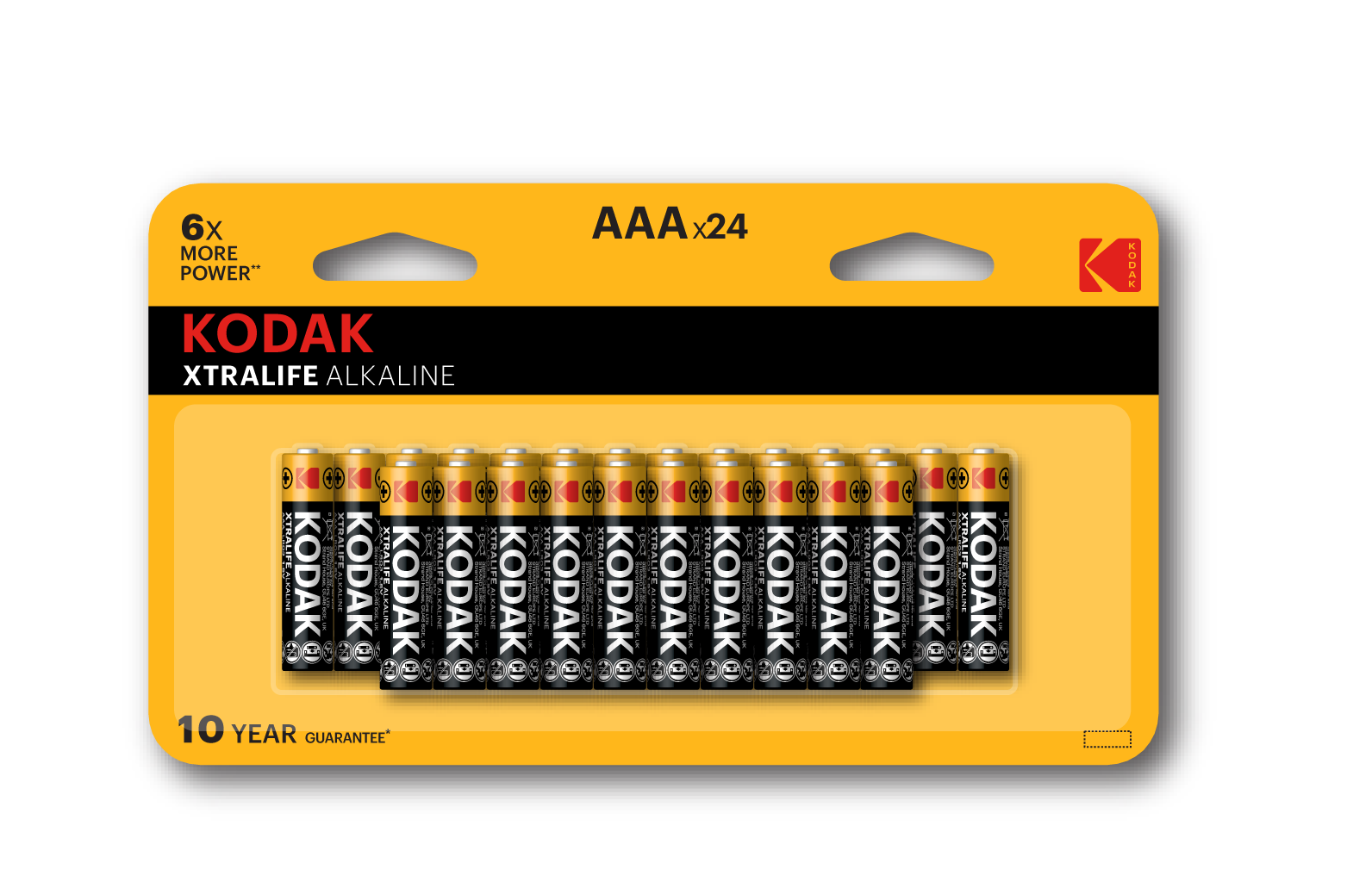 Mini stilo batterie alcaline Kodak Xtralife alte prestazioni