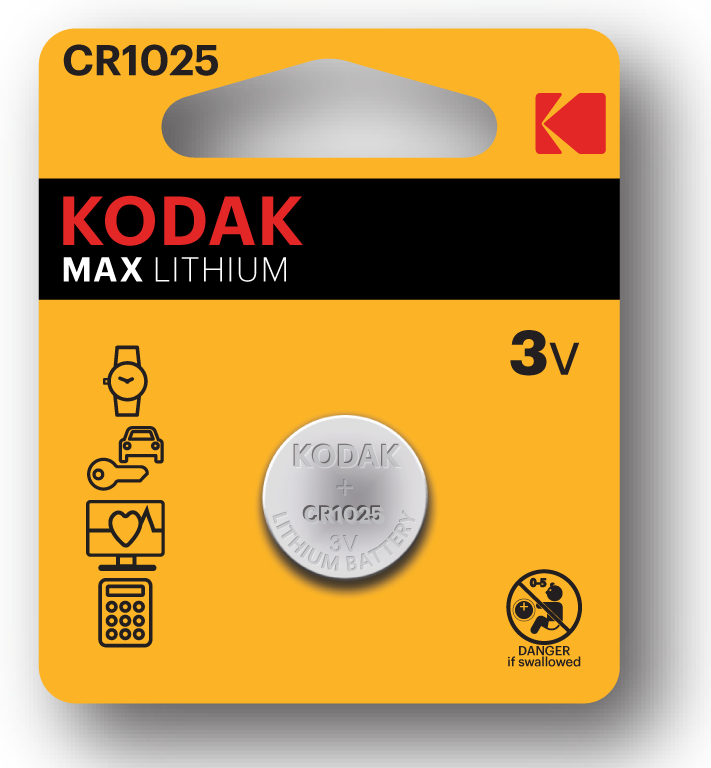 KODAK MAX CR Button Cells