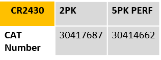 Kodak 2 Pile Bouton lithium 3v CR2430 max à prix pas cher