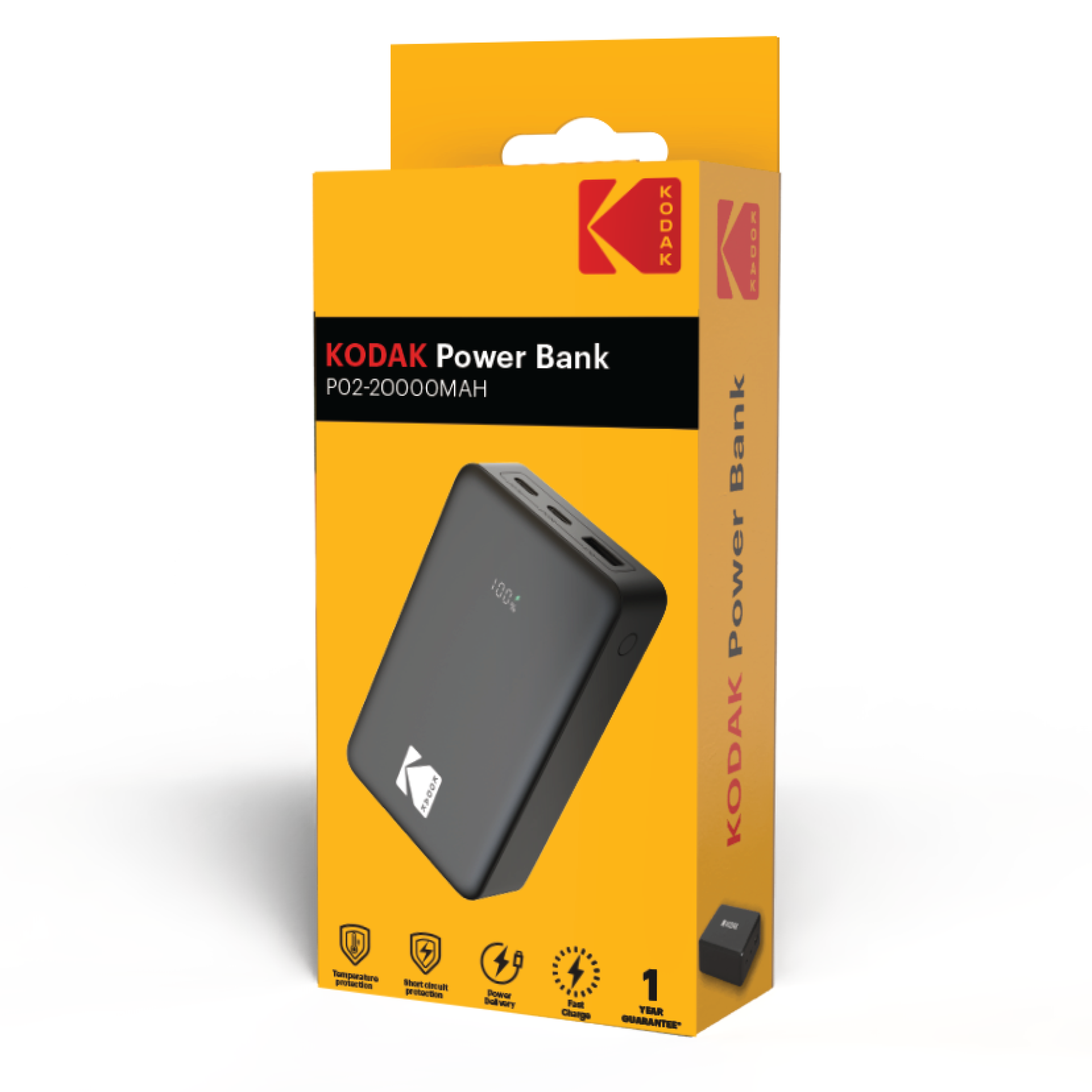 KODAK Power Bank P02-20000mAh